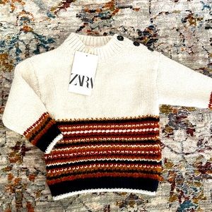 Beautiful warm sweater for baby boys